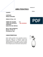 Ambu Pediatrico - Mod - GT 138-113 - Welch Medical - 3587