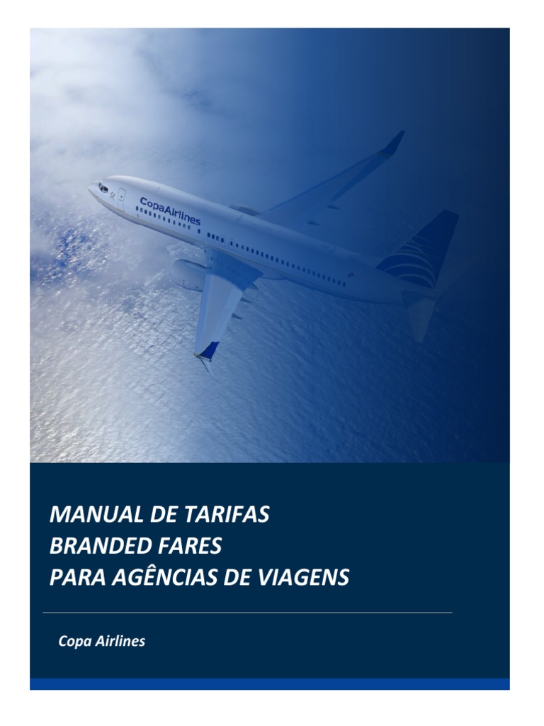 Manual de Tarifas Branded Fares | PDF | Opção (finanças) | Agência de ...