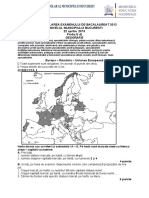 Geografie Simulare2013 Bacalauret Subiecte Si Barem