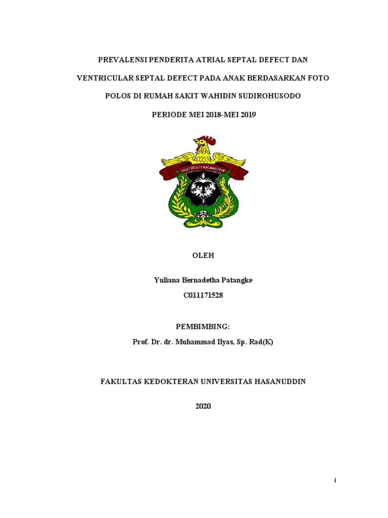 Prevalensi ASD dan VSD pada Anak | PDF | Sains & Matematika