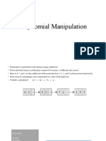 Polynomial Manipulation