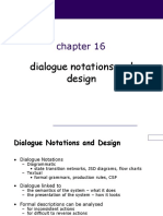 Dialogue Design Notations