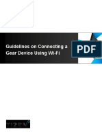 Guidelines On Connecting Gear Device Using WiFi For GWD