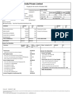 Adecco India Private Limited: Payslip For The Month of October 2022