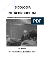 Psicologia Interconductual Un Ejemplo de