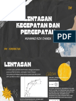 Lintasan Kecepatan Percepatan