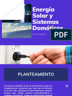 Energía Solar y Sistemas Domóticos