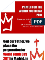 Powerpoint - Prayer for WYD 2011 (Madrid, Spain)