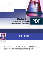 TALLER Epidemiologia de Las Enfermedades