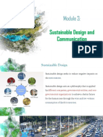 Sustainable Design and Communication