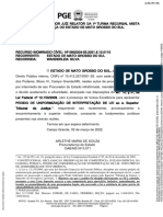 Recurso inominado cível - pedido de uniformização de interpretação de lei