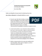 Cuestionario Ensayo - Artística. Actualizado - 2022