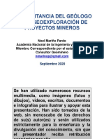 La Importancia Del Geólogo Geoexploración en Proyectos Mineros