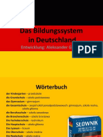 Das Bildungssystem in Deutschland