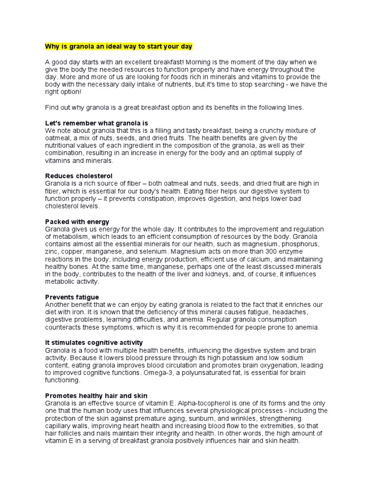 benefits-of-granola-pdf