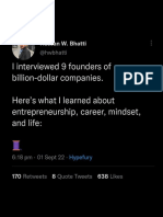Chats With Founders of Billion Dollar Companies ?
