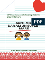 Sunt Mic Dar Am Un Suflet Mare Poezie