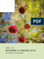 Manual de Restauração Da Vegetação Nativa Do Estado Do Tocantins