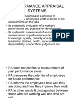 Performance Appraisal Systems