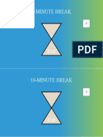 Break Timer Slide