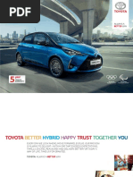 Toyota Yaris 2018 UK