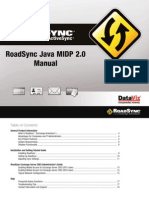 Roadsync Java Midp 2.0 Manual