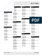 CFL 2023 Schedule