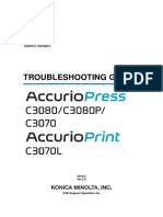 AccurioPRESS C3080 Trouble Shooting Guidev2.0E