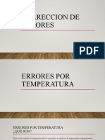 Correccion de Errores