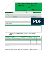 Ft-sst-121 Formato Autorización de Mantenimiento