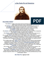 Novena a São Padre Pio de Pietrelcina-1º Dia