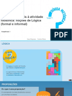 DM-PPT 1 - Cap. 2 - Noções de Lógica (Formal e Informal)