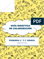 Guía Didáctica de Colaboración. 1ro y 2do