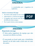 Regras JDC Andebol