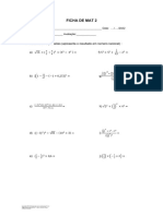 Ficha de Consolidação - Expressões - Matemática 7º ANO