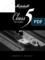 Marshall Class 5 Manual