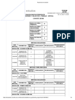 Reporte Plan de Estudios