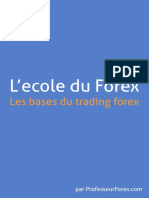 L Ecole Du Forex Les Bases Du Trading Forex