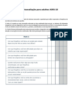 TDAH Autoavaliacao para Adultos ASRS-18