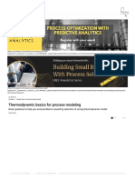 Thermodynamic Basics For Process Modeling - Simulate Live