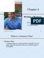 Writing A Business Plan