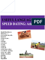 1ºTSEAS Speed Dating Athleticism
