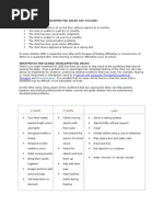 Global Developmental Delay