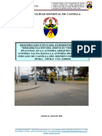 b.- Resumen Ejecutivo de La Calle Arequipa