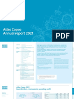Atlas Copco Publishes Its Annual Report For 2021