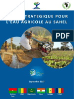 CILSS - CadreStrategique Pour L'eau Agricole Au Sahel