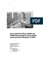 Cisco Unified IP Phone 7960G and 7940G
