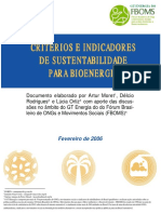 2006 - Indicadores de Bioenergia