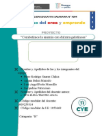 Portafolio para El Concurso Crea y Emprende Categoria B-Rita