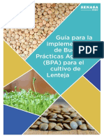 Guía BPA Lenteja PDF